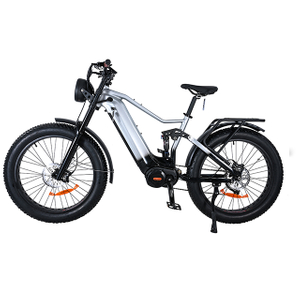 Vollgefedertes 1000W Power Retro Vintage E Bike Fat Tire Ebike 26*4,0 Fat Tire Elektrofahrrad