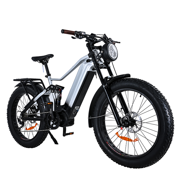 Vollgefedertes 1000W Power Retro Vintage E Bike Fat Tire Ebike 26*4,0 Fat Tire Elektrofahrrad