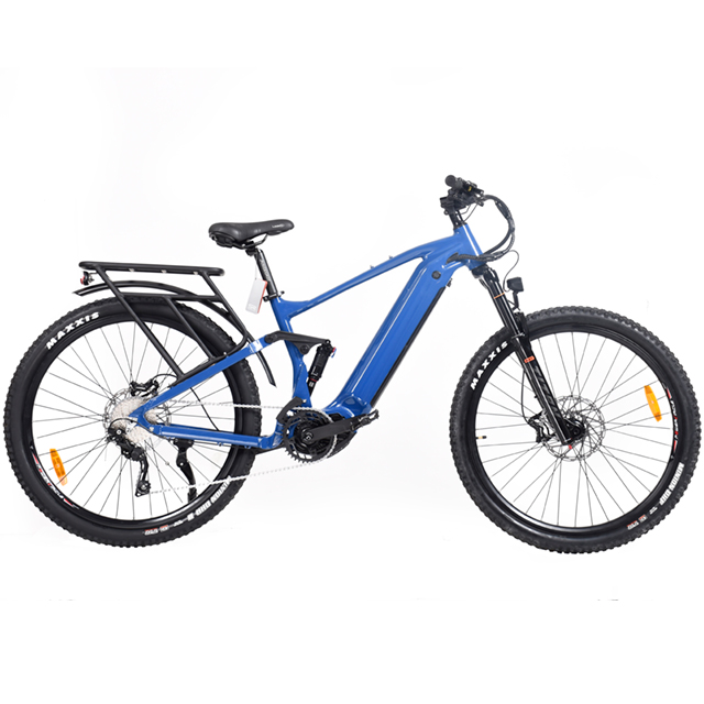 Vollgefedertes 250-W-Elektrofahrrad, geeignet für Bafang Mid Drive-Motorräder für den täglichen Pendelverkehr
