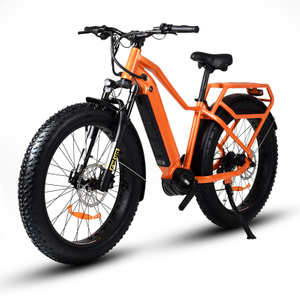 Hard Tail Bike Elektro 26' Zoll Fat Tire Bike Bafang 500W Mittelmotor Elektrofahrrad 
