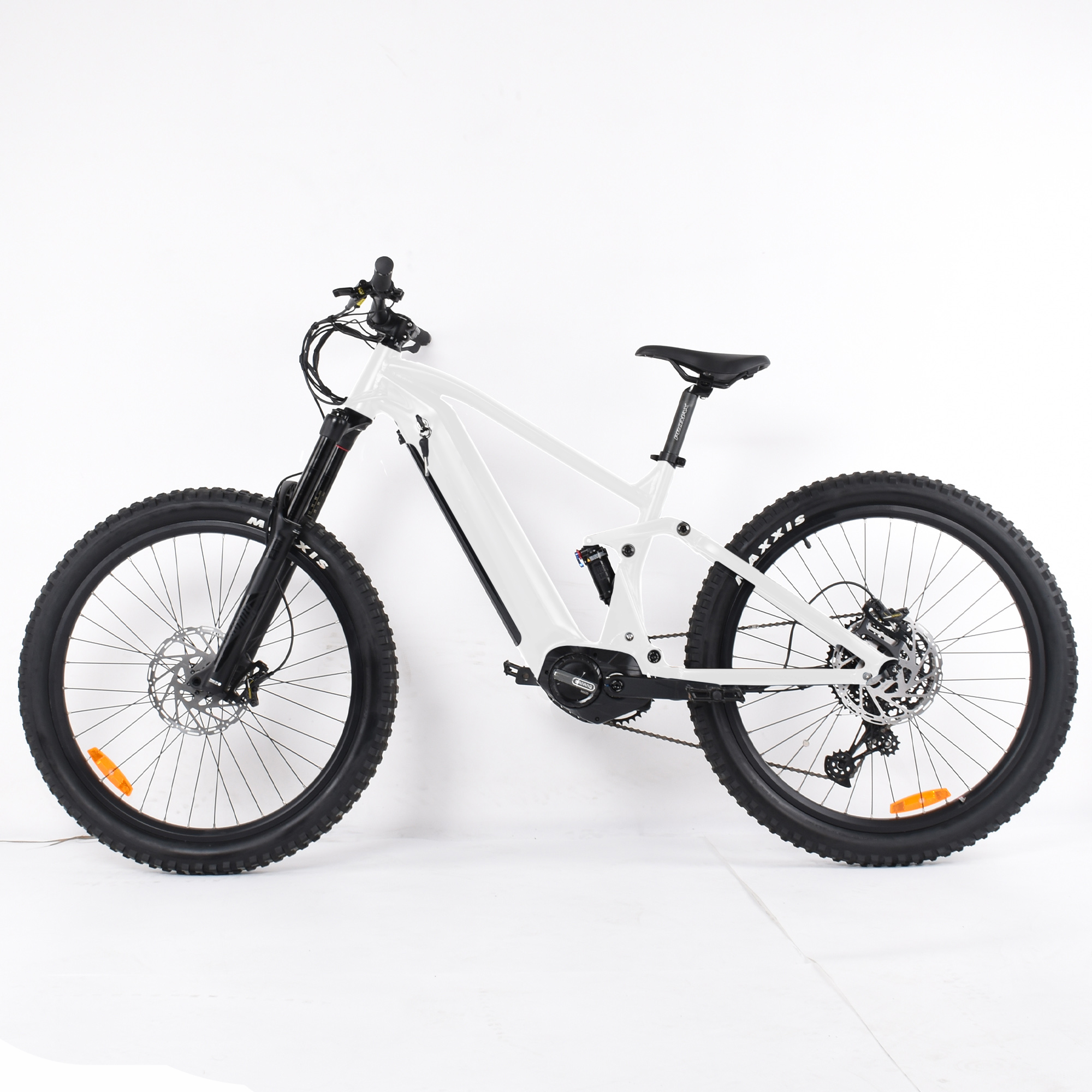 Vollgefedertes 250-W-Elektrofahrrad, geeignet für Bafang Mid Drive-Motorräder für den täglichen Pendelverkehr