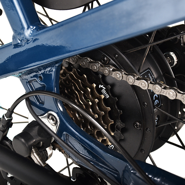 TDN03Z Cargo Elektrofahrrad Hinterradnabenmotor E-Bike 20 Zoll dünneres Reifenfahrrad