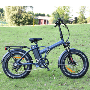 Faltbares 20-Zoll-Fat-Reifen-Hinterradnabenmotorrad mit 7-Gang-Getriebe