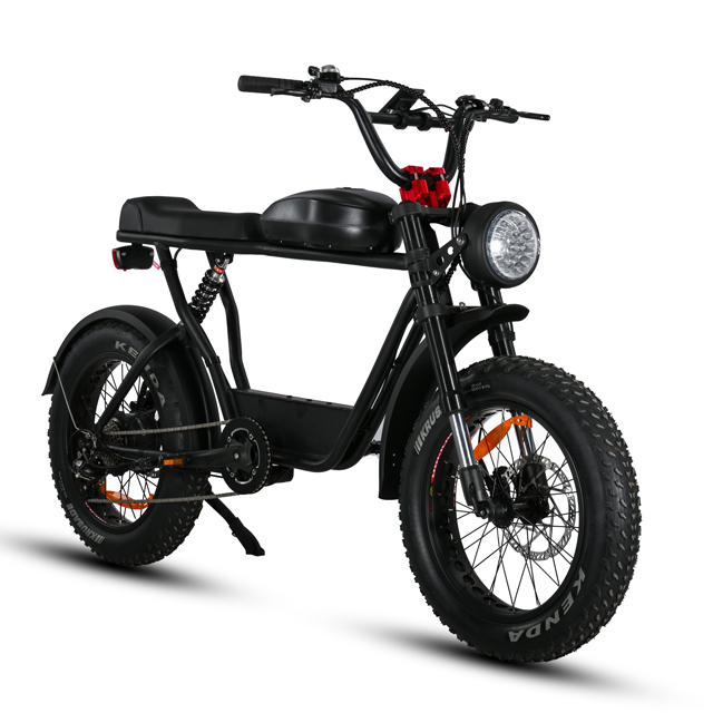 20 'Zoll Fettreifen Heck-Hub-Motorrad mit 7 Geschwindigkeitsgetriebe umweltfreundlich E-Bike