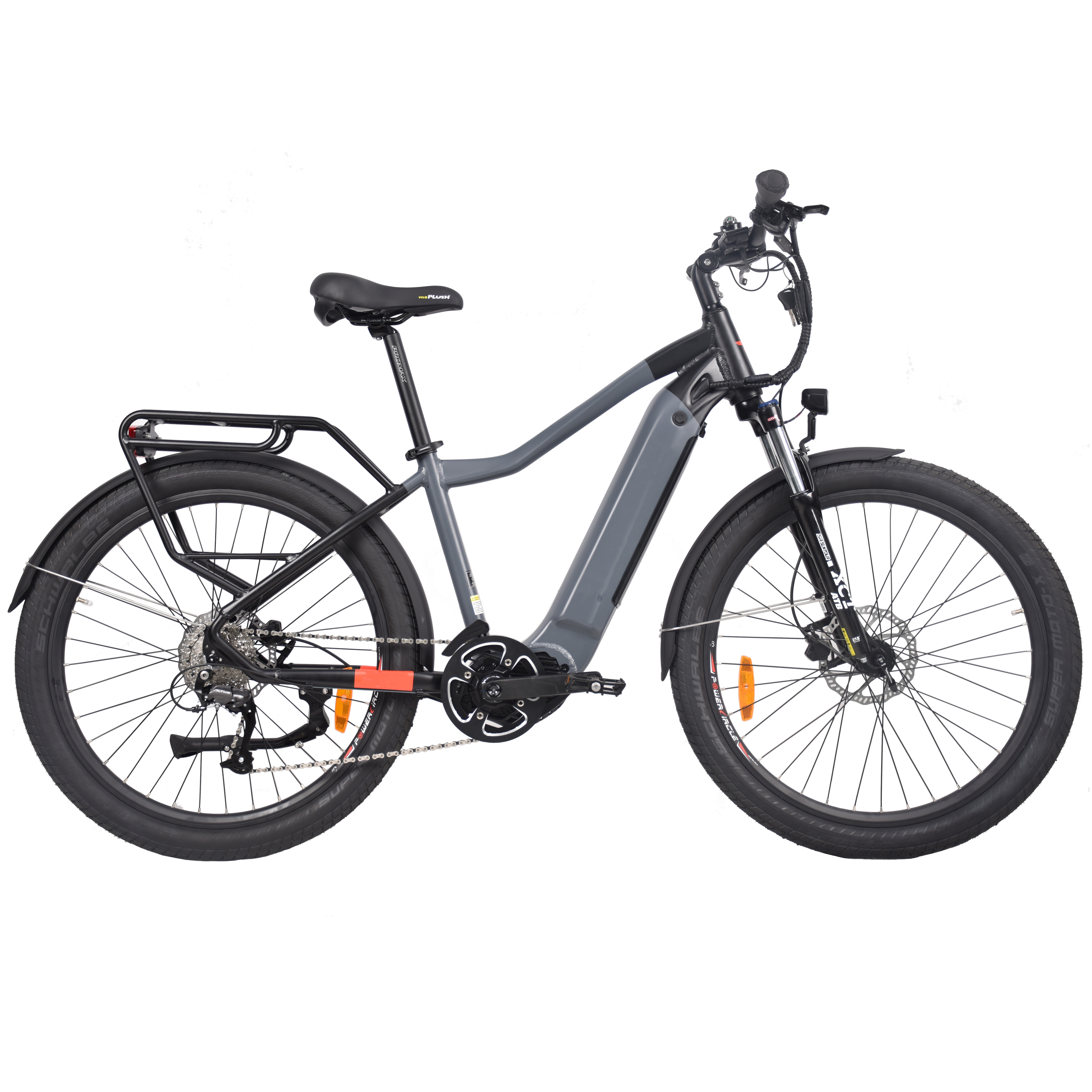 Electric Bike Factory 350W/500W Mid Motor City E Bike 27,5'' 10/15Ah Batterie Elektrisches Stadtfahrrad