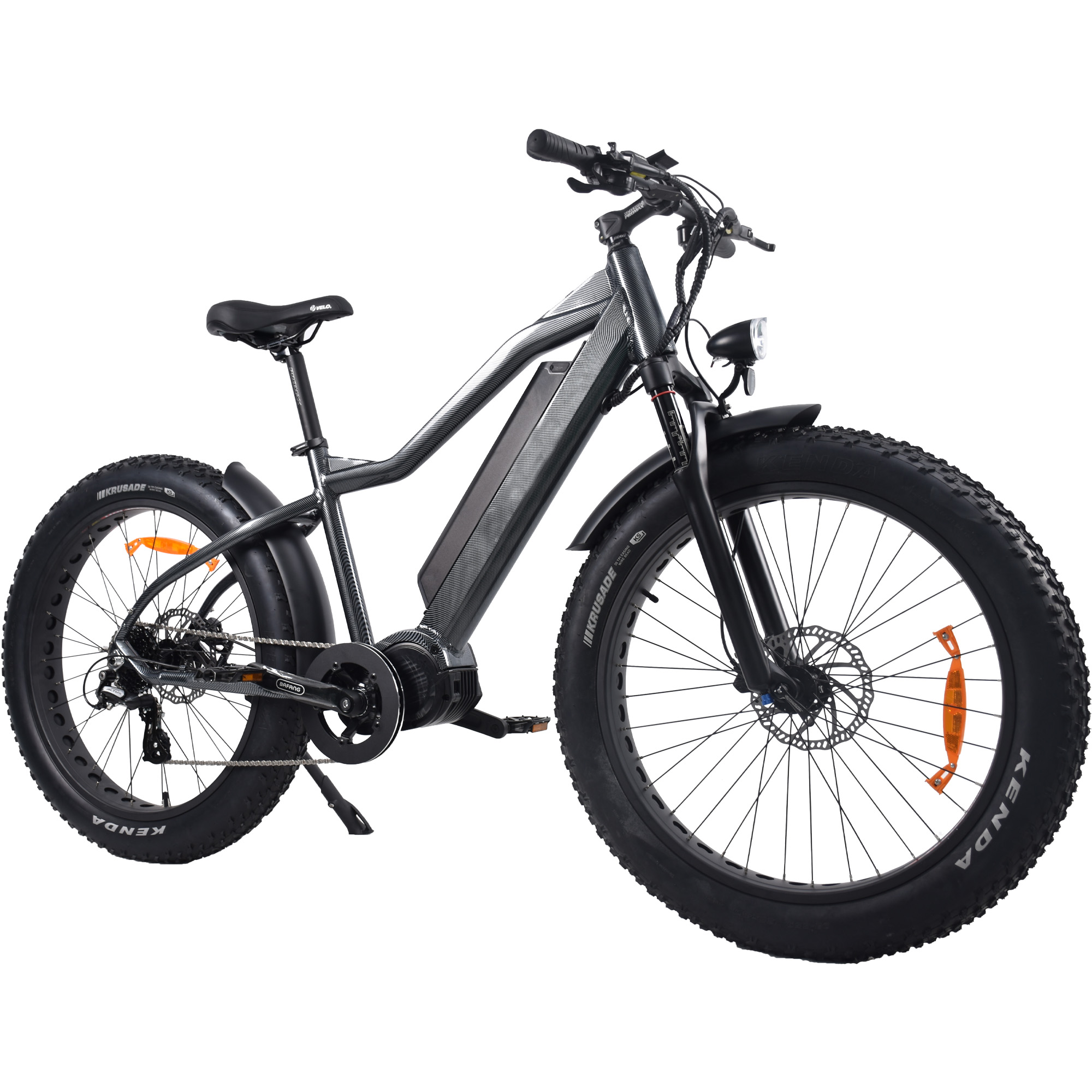26' Zoll Fat Tire Bike Hard Tail Jagd Elektrofahrrad M620 Bafang MotorMid Motorrad
