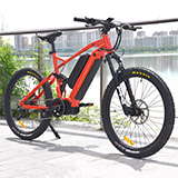 Dual Battery MTB 1000W Mid Drive Motor Bike leistungsstarkes Mountain Elektrofahrrad