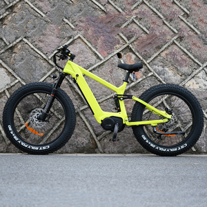 Kohlefaser-Elektrofahrrad 1000 W/1200 W Mid-Drive-Motorrad Truckrun Fat Tire Bike
