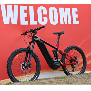 1000 W/1200 W elektrisches Mountainbike mit 180 Nm/240 Nm maximalem Drehmoment und vollgefedertem MTB zu verkaufen