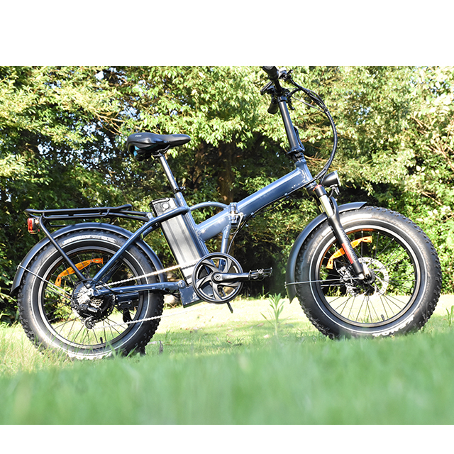 Faltbares 20-Zoll-Fat-Reifen-Hinterradnabenmotorrad mit 7-Gang-Getriebe