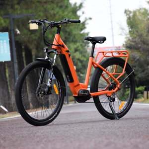 Electric Bike Factory 350W/500W Mid Motor City E Bike 27,5'' 10/15Ah Batterie Elektrisches Stadtfahrrad