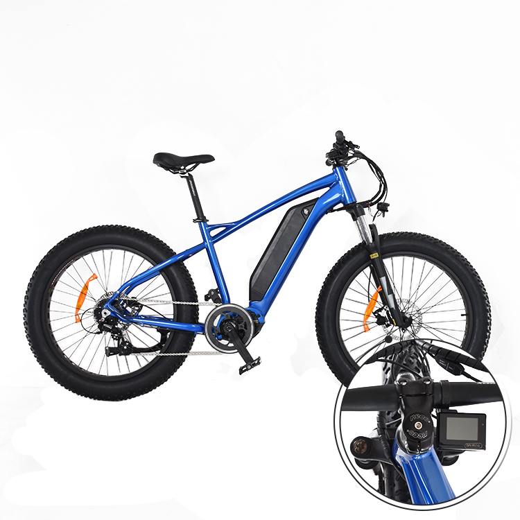 Bafang M600 500W Fat Tire Elektrofahrrad zu verkaufen, Höchstgeschwindigkeit 45 km/h, herausnehmbare Lithiumbatterie