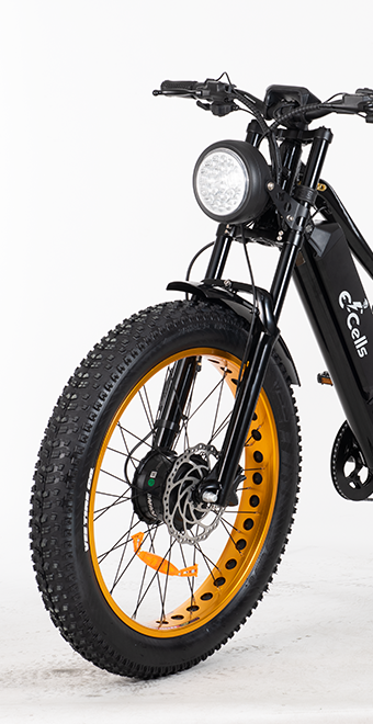 Allrad-Elektrofahrrad mit großer Reichweite