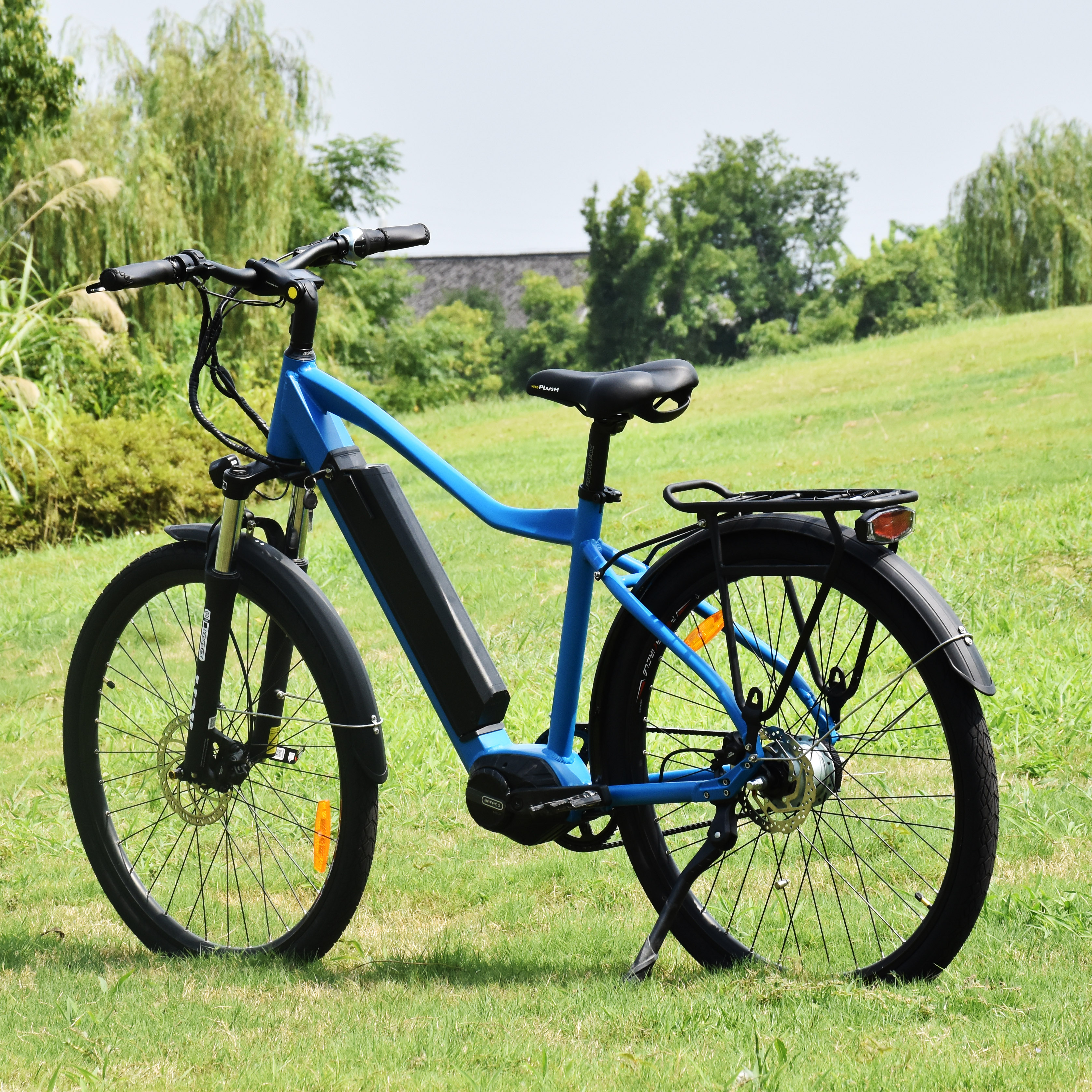 Elektrisches Stadtfahrrad mit Riemenantrieb und Shimano-Innengeschwindigkeit, 250-W-Stadtfahrrad für den täglichen Pendelverkehr 
