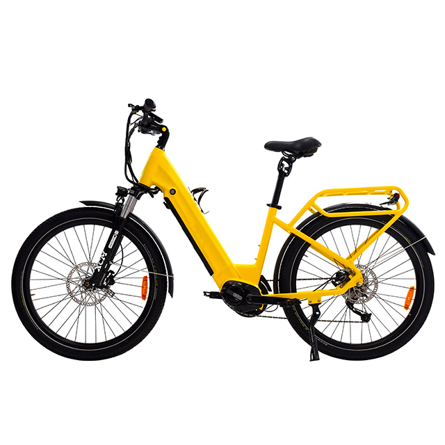 Electric Bike Factory 350W/500W Mid Motor City E Bike 27,5'' 10/15Ah Batterie Elektrisches Stadtfahrrad
