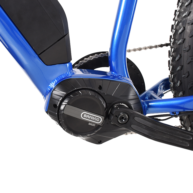 Bafang M600 500W Fat Tire Elektrofahrrad zu verkaufen, Höchstgeschwindigkeit 45 km/h, herausnehmbare Lithiumbatterie