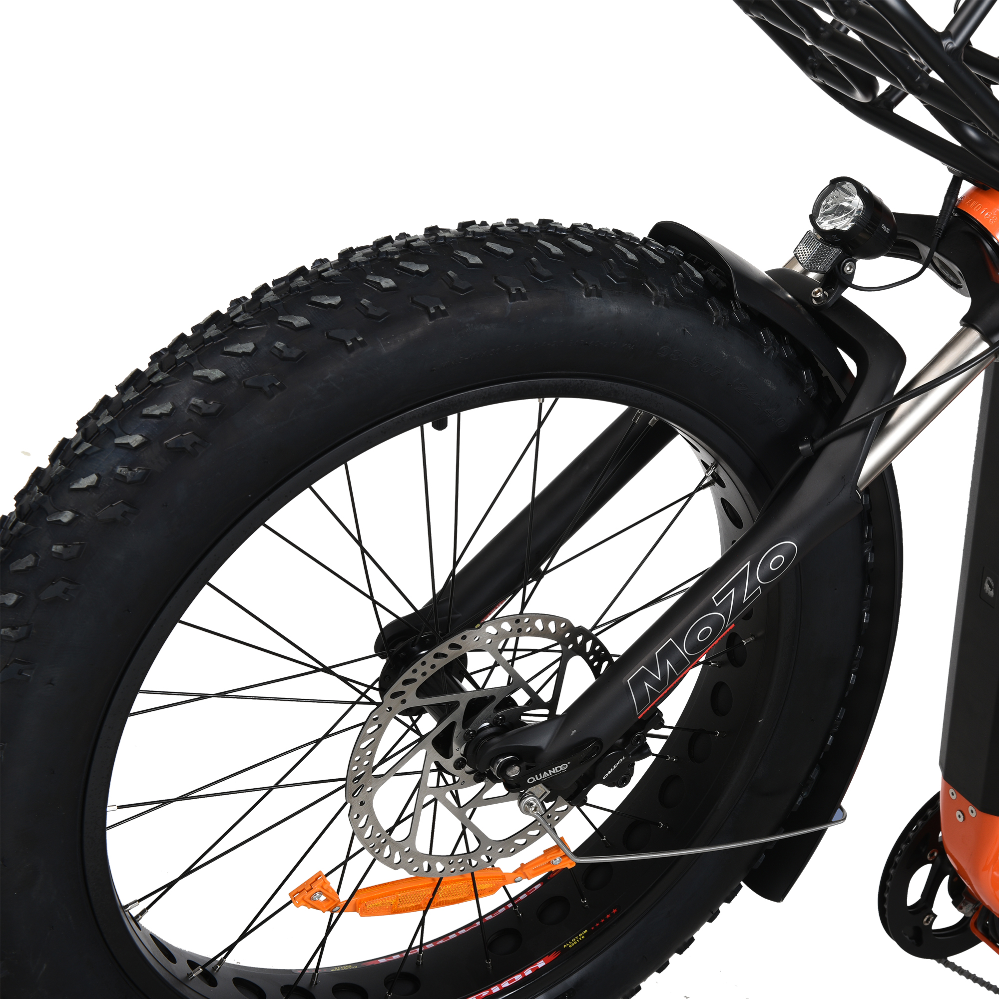 Hinterradnabenmotor-Design, 24-Zoll-Fettreifen-E-Modell, Step-Through-Design-Elektrofahrrad