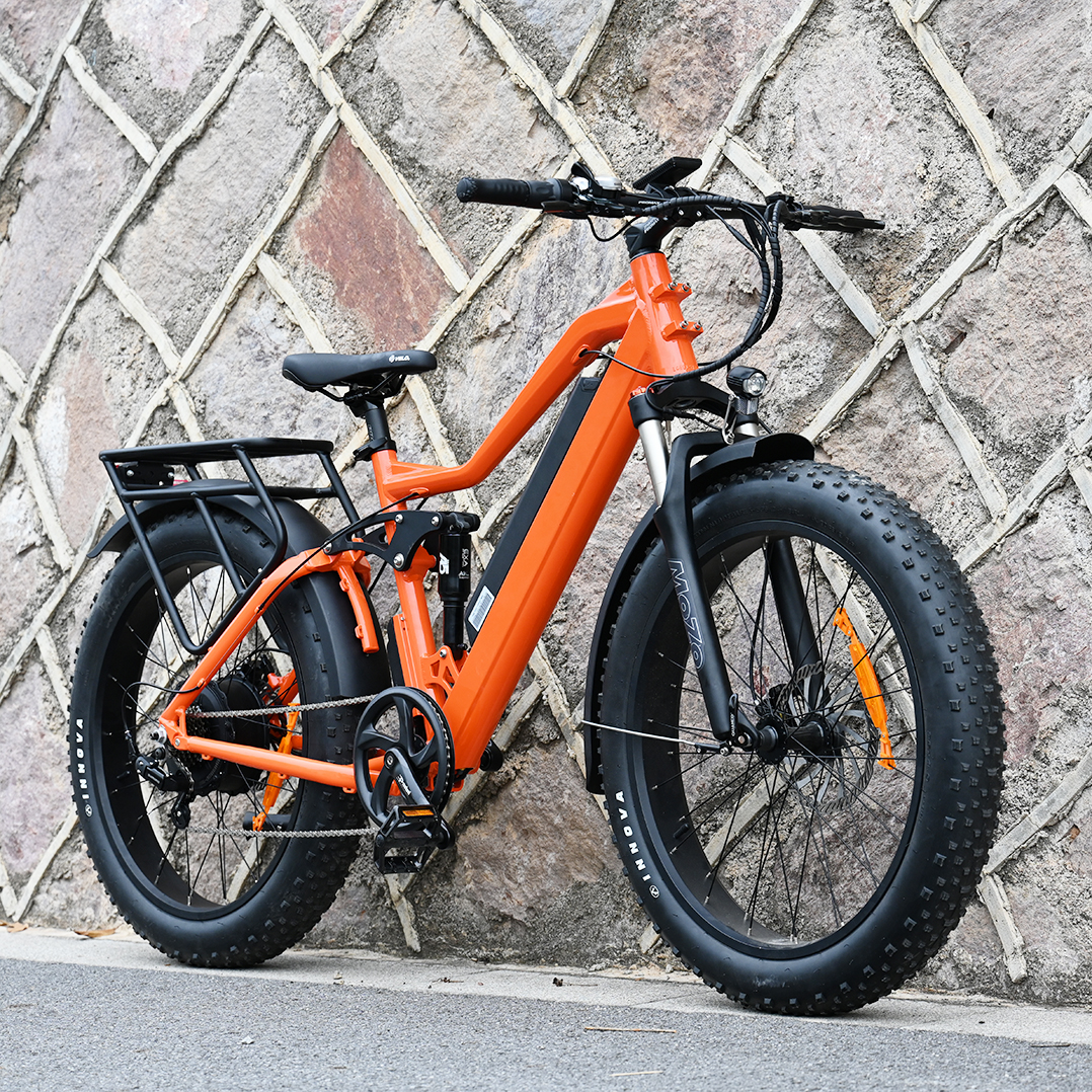Große Batteriekapazität mit Heck -Hub -Motor Design 26 'Zoll Fettreifen Eodel
