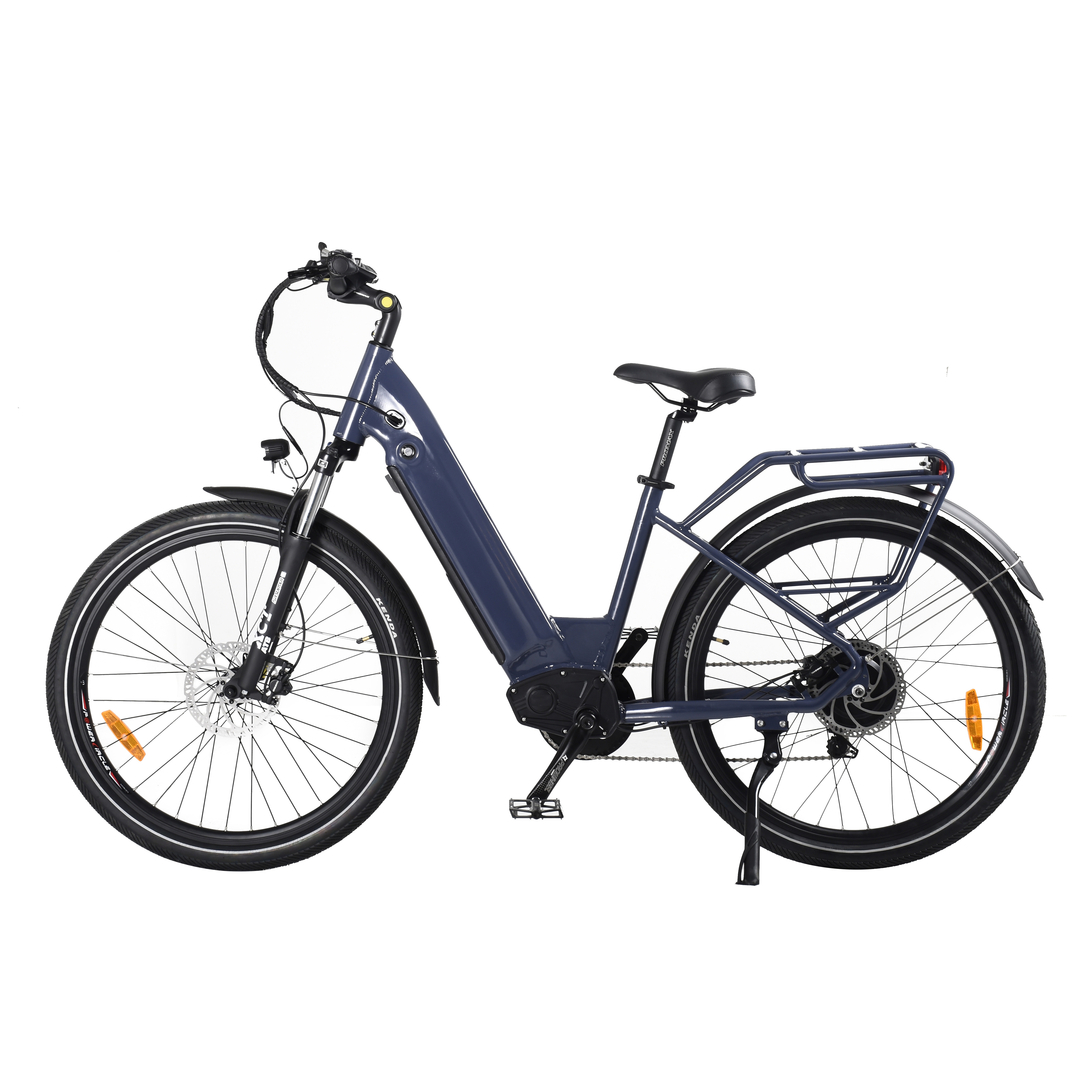Hard Tail Tiner Tire Electric City Bike 500W Hinterradnabe Motorrad elektrisch 