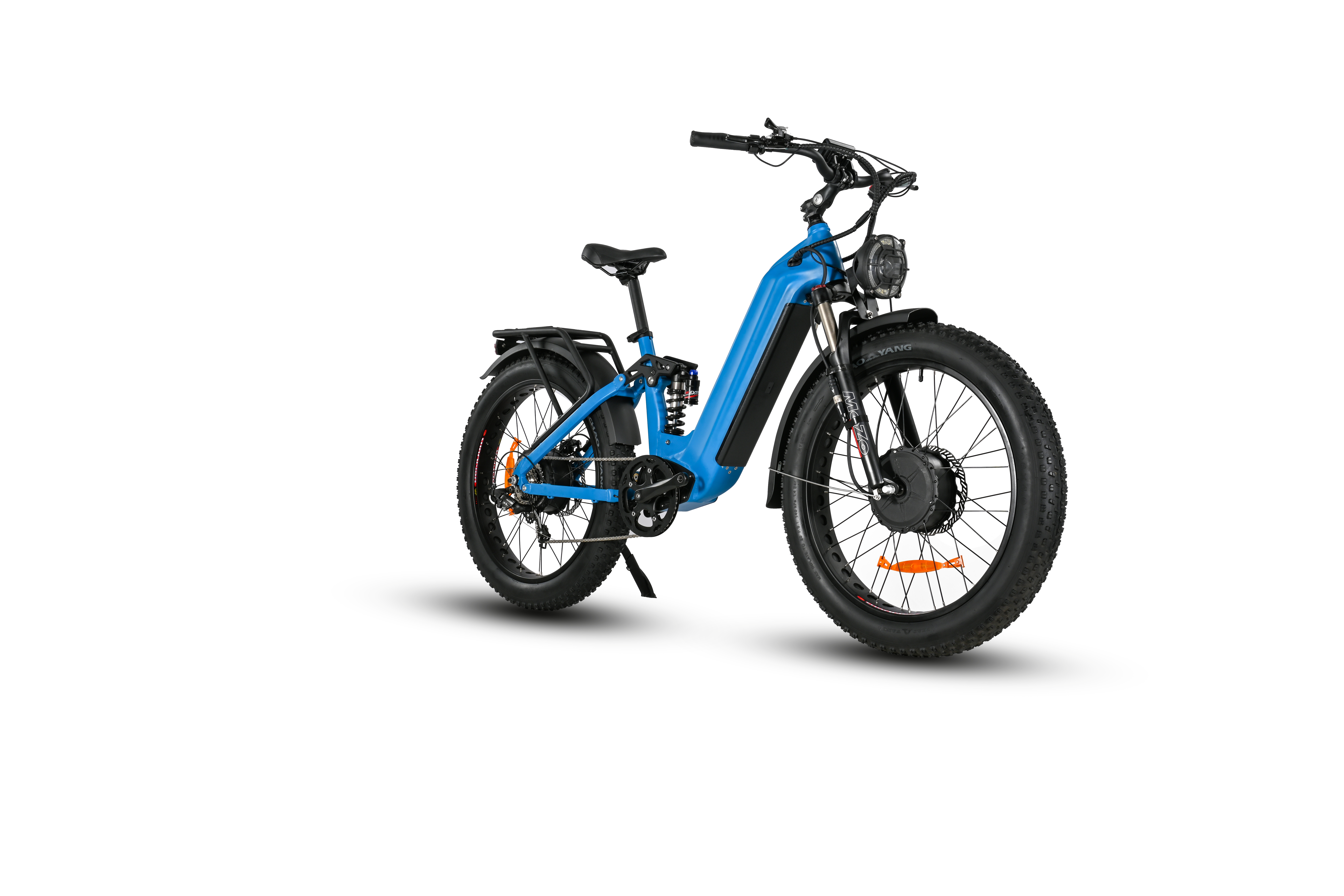 Treten Sie durch Design Electric Fat Tire Bike 26 'Zoll Reifen Single/Dual -Batterie -Elektrofahrrad zum Verkauf
