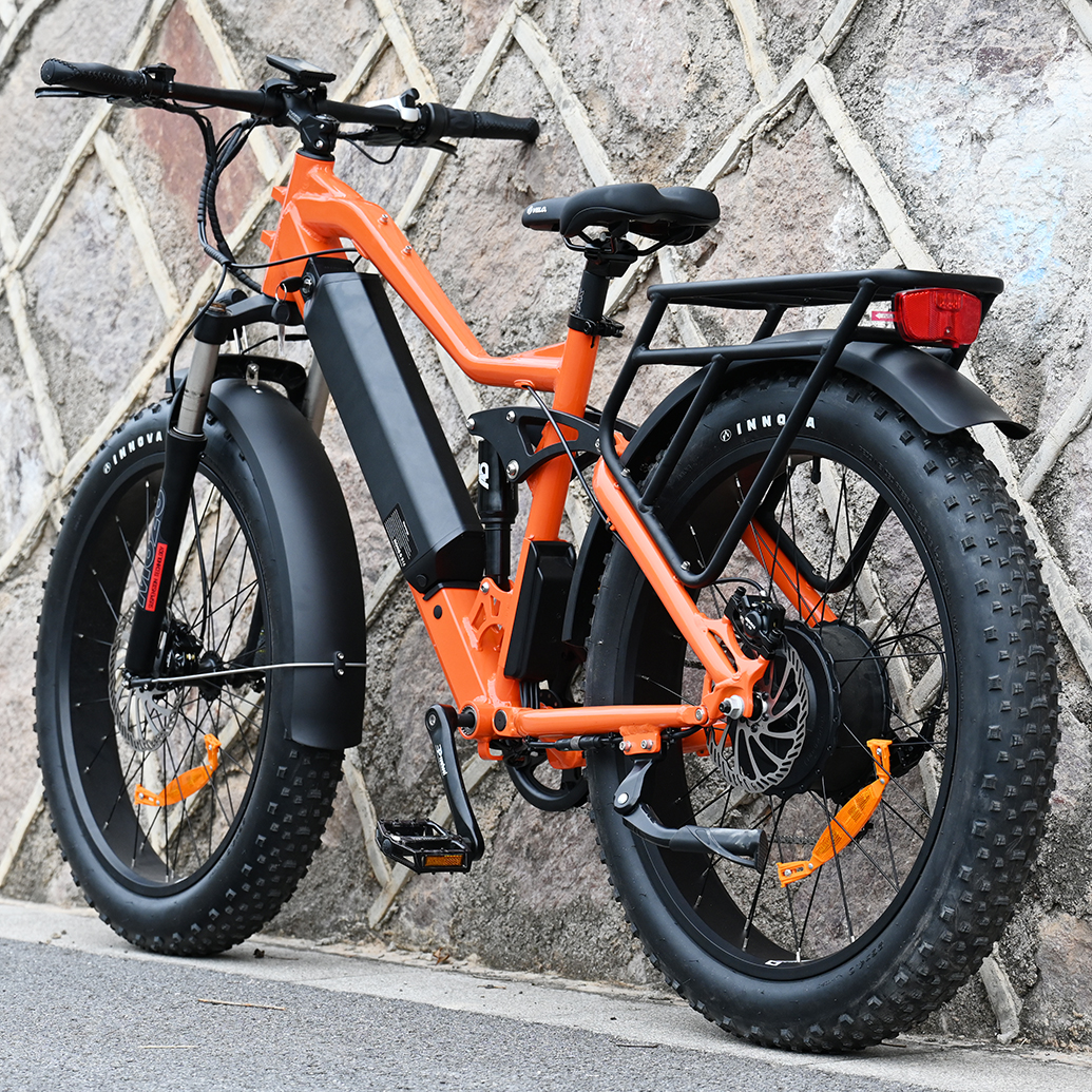 Große Batteriekapazität mit Heck -Hub -Motor Design 26 'Zoll Fettreifen Eodel
