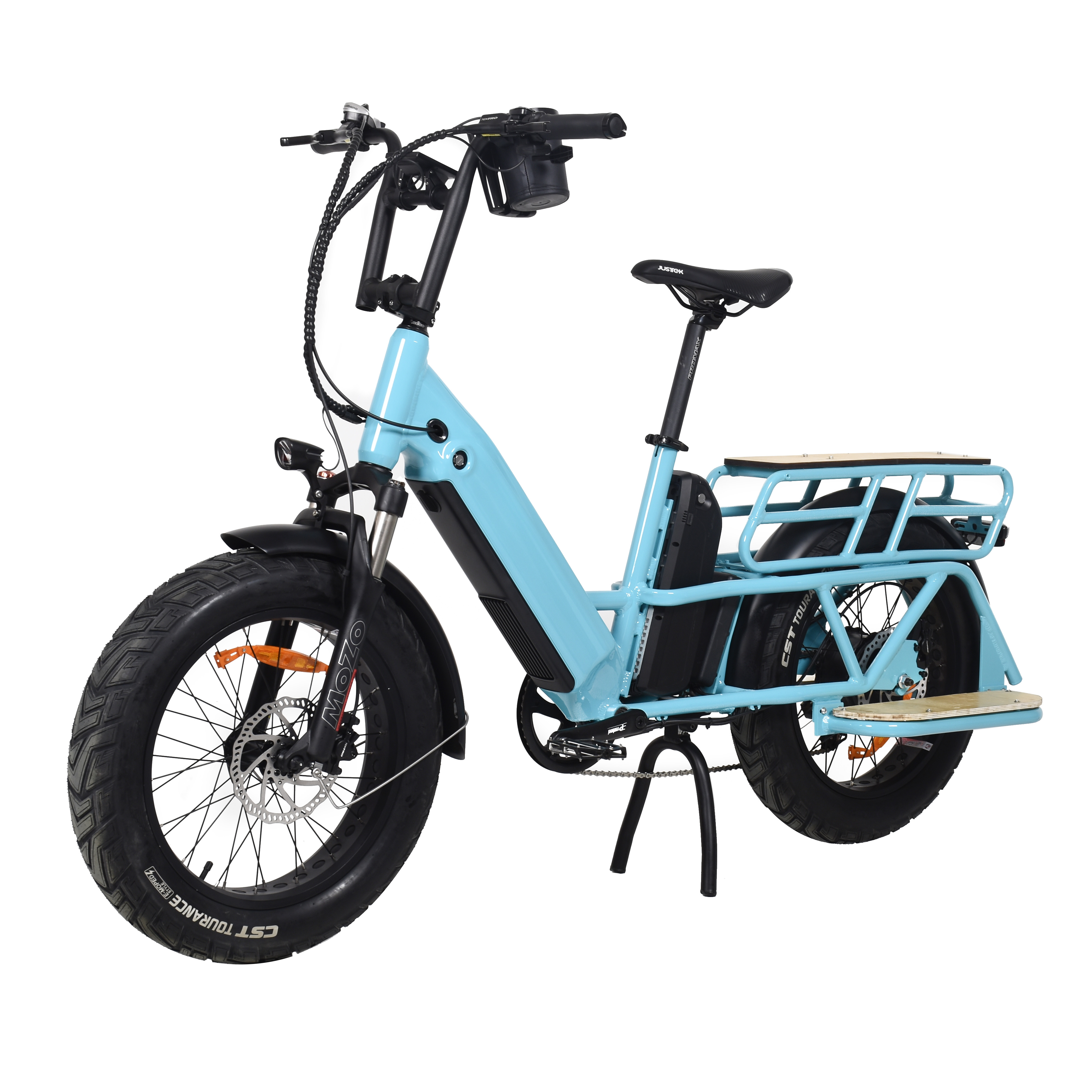 TDN04Z Long Range Cargo Elektrofahrrad Hinterradnabenmotor Antriebsmotor Cargo E-Bike Dual Battery Design