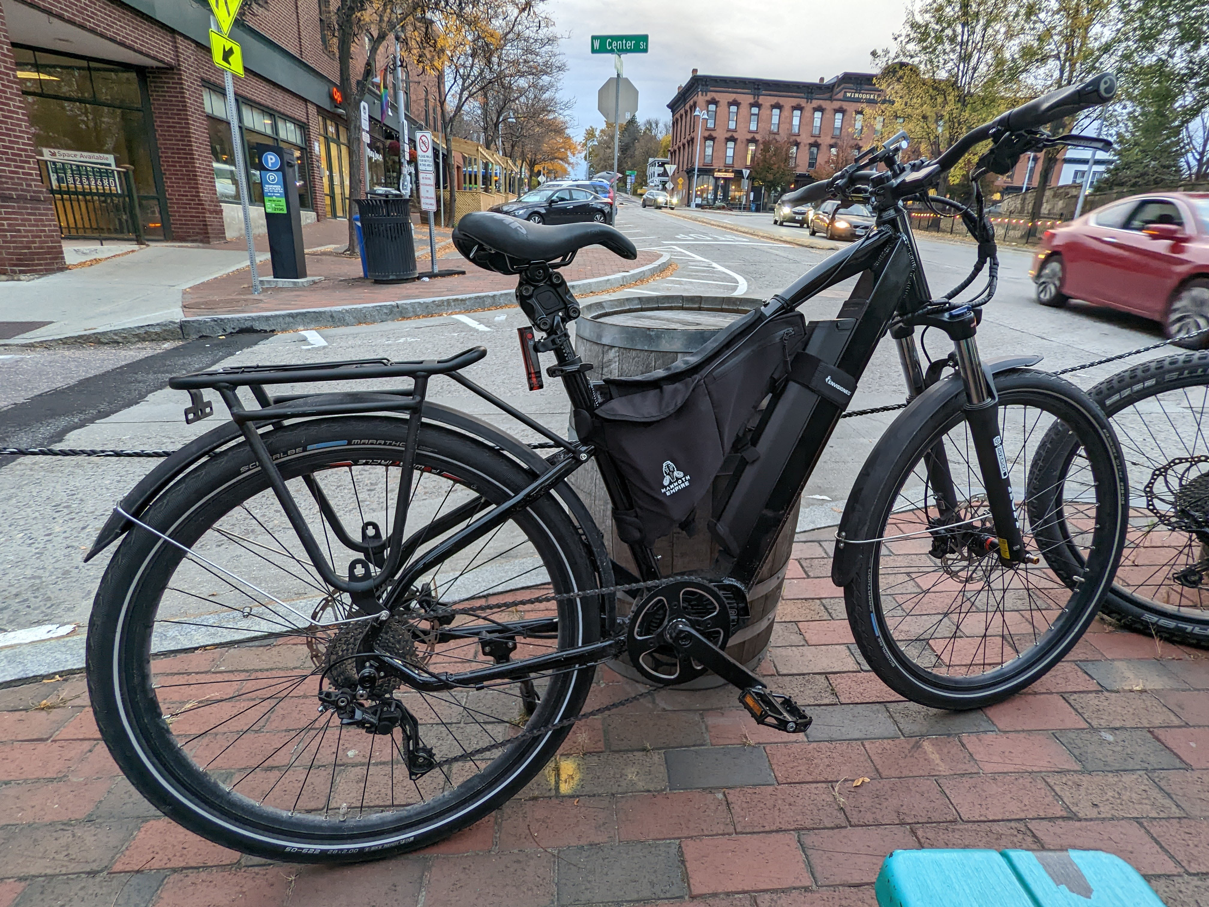 27,5 Zoll Tiner Tire Electric City Bike 500 W Mittelmotor-Elektrofahrrad 