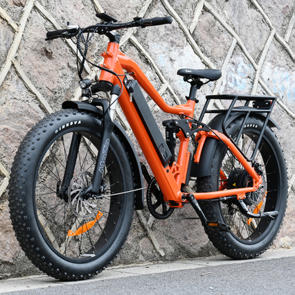 Große Batteriekapazität mit Heck -Hub -Motor Design 26 'Zoll Fettreifen