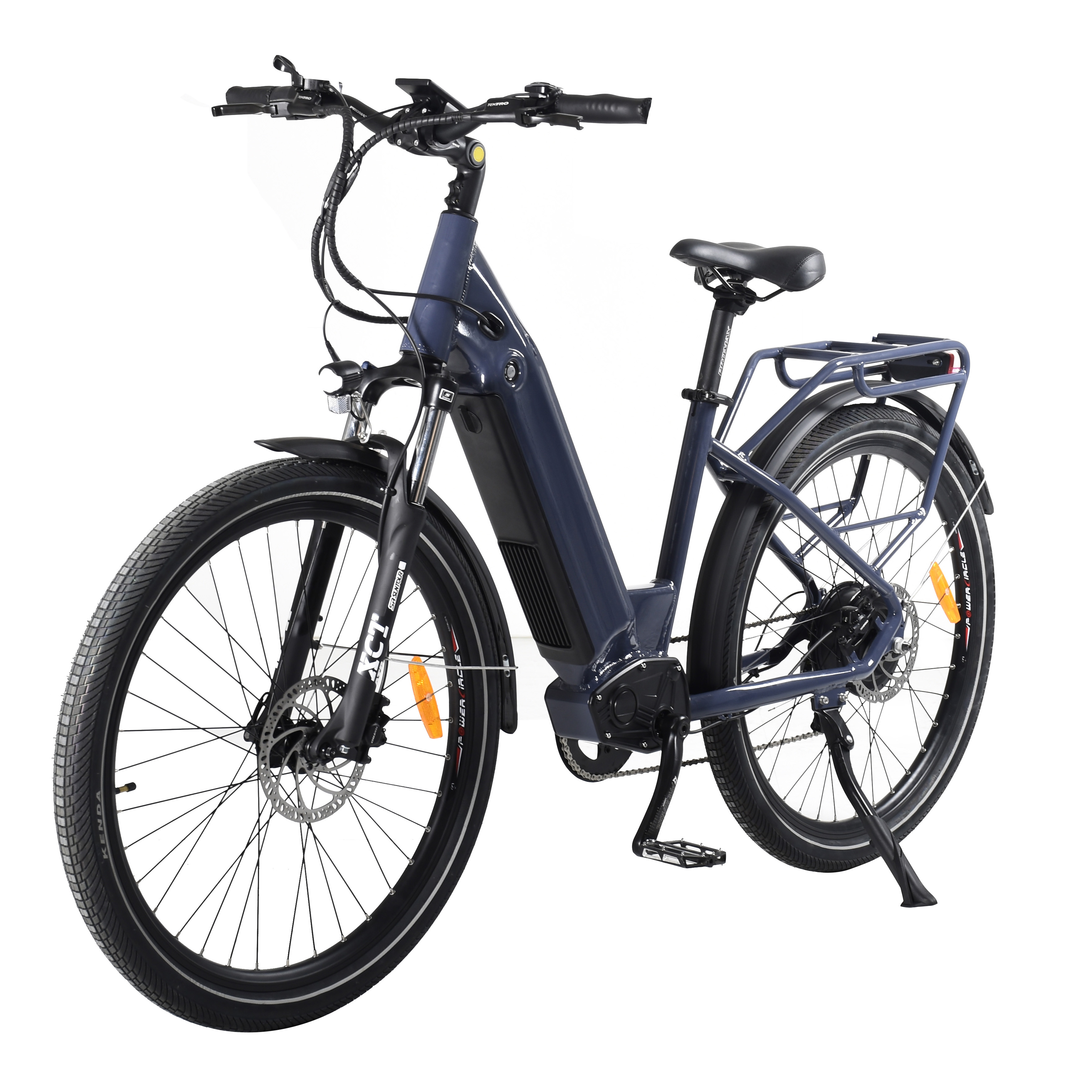 Hard Tail Tiner Tire Electric City Bike 500W Hinterradnabe Motorrad elektrisch 